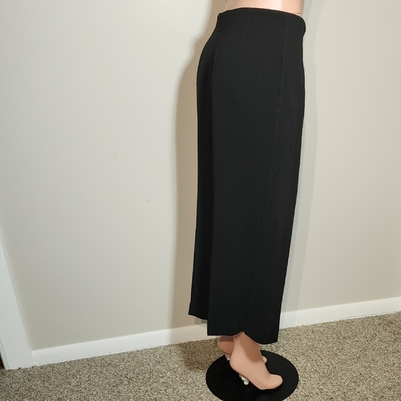 Lafayette 148 New York Black Cropped Ankle Pants - Picture 10 of 16